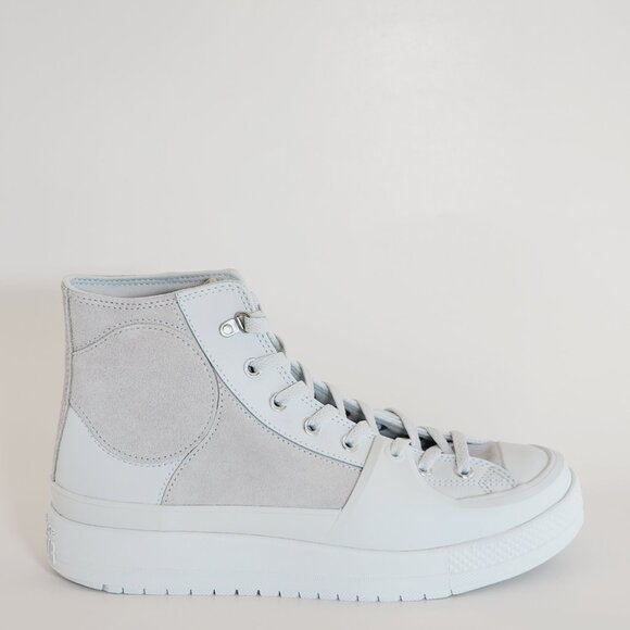 Converse CTAS Construct 'Moonbathe Grey' Leather & Suede Sneakers A05615C NWT - Picture 2 of 6